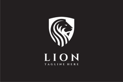 Lion Shield Logo Design Vector Illustration Product Image 2
