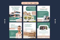 Green Cream Real Estate - Instagram Feed Product Image 4