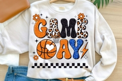 Game Day Basketball Sublimation Design Product Image 1