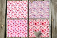 Watercolor Flowers | Sublimation skinny tumbler designs, JPG Product Image 2
