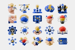 Brainstorm Concept 3D Assets Product Image 2