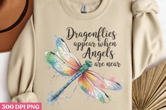 Dragonflies appear when PNG, Dragonfly Sublimatio Product Image 1