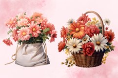 Chrysanthemums Flowers Sublimation Bundle, Chrysanthemums Fl Product Image 3