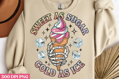 Sweet as sugar cold PNG, Hello Summer Sublimation PNG Product Image 2