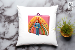 Colorful Art School Supplies Clipart Sublimation PNG Product Image 3