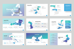 Europe Map PowerPoint Templates Product Image 2