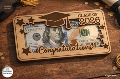 Graduation Money Holder SVG Bundle | Glowforge | Laser Cut Product Image 2