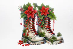 Christmas Bauble Sublimation Clipart PNG Product Image 2