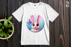 Cute Bunny And Mouse Gift Clipart Sublimation PNG Product Image 2