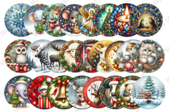 Christmas Ornaments Sublimation Bundle Product Image 2