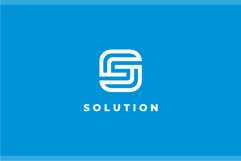 Letter S round logo design vector template Product Image 2
