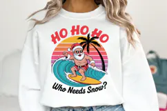 Ho Ho Ho who needs snow Svg | Christmas Svg | Shirt Svg Product Image 1