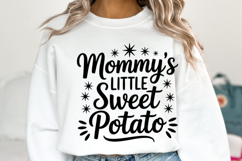 Mommy&#039;s Little Sweet Potato Svg | Halloween Svg | Shirt Svg Product Image 1