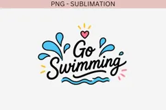 Go Swimming PNG | Summer Pool Clipart, Water Splash Product Image 2