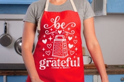 Be Grateful Svg, Funny Kitchen Svg, Kitchen Sign Svg. Product Image 3