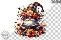 Halloween Gnome Sublimation - Clipart PNG Design Product Image 1