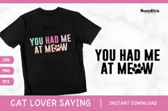 Funny Cat Lover Quotes SVG EPS PNG 2 Product Image 1