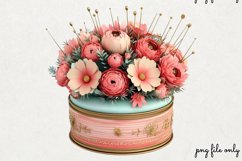 Retro Sewing Sublimation Clipart PNG Product Image 1