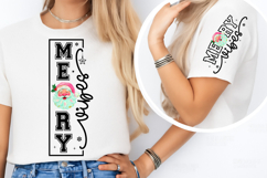 Merry Vibes PNG, Christmas Shirt PNG, Merry Christmas PNG Product Image 2