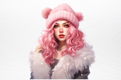 Pink Christmas Collection Sublimation PNG Product Image 2