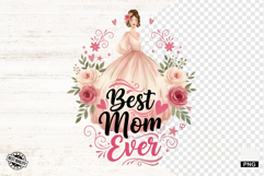 Mothers Day Sublimation Png - Mothers Day Clipart Product Image 1