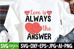 Love You a Ton SVG Cut File,Valrntine's Day SVG Product Image 1