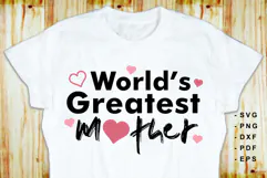 Mothers day quotes SVG, Mom, SVG, PNG, DXF, EPS, PDF Product Image 3