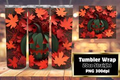 Tailored 20oz Tumbler Wraps , Halloween Product Image 1