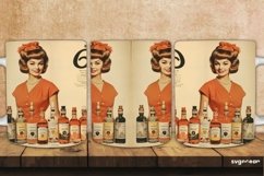 Retro Mug Wrap | 11 oz | Sublimation Product Image 3