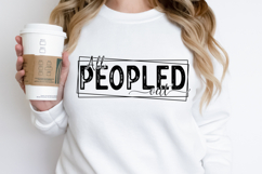 All Peopled Out SVG Product Image 1