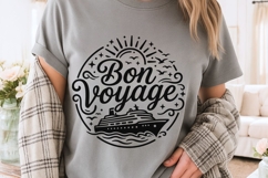 Bon Voyage Svg, Cruise Ship Svg, Family Cruise Svg. Product Image 3