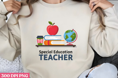 Special Education TEACHER PNG, Sunflower Sublimation PNG Product Image 1