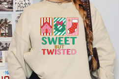 Sweet But Twisted Christmas Sublimation,Christmas Png Product Image 2