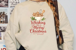 Whisking You a Merry Christmas Sublimation, Christmas Png Product Image 3