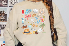 Summer Vibes Sublimation, Boho Summer Png Product Image 3