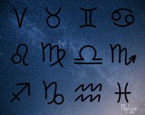 Zodiac signs SVG &amp; PNG clipart, Astrology svg, Horoscope svg Product Image 10