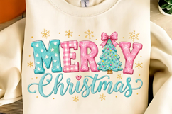 Merry Christmas PNG, Christmas Trees PNG, Christmas Shirt Product Image 1
