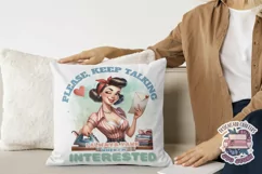 Pin Up Girl Sublimation Design Sarcastic Quote Tshirt PNG Product Image 3