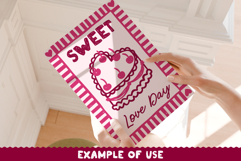 10 Whimsical Valentine Frames PNG Bundle Graphic Product Image 3