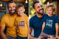 Papa svg, best dad ever svg, I love you Dad Product Image 4