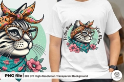 Stylish Cat Mom Illustration Bundle Mother&#039;s Day Sublimation Product Image 8