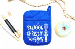 Sweet Christmas wishes SVG, Christmas SVG Product Image 2