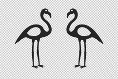 Flamingo Earrings svg, Earring svg, Jewelry svg Product Image 2