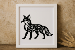 Elegant Fox Silhouette SVG Product Image 1