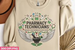 Pharmacy technicians PNG, Pharmacy Technician Subli Product Image 2