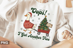 Oops I Got another tree Sublimation - Christmas PNG Design Product Image 1