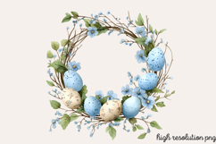 Antique Religiou Easter Clipart Bundle PNG Product Image 6