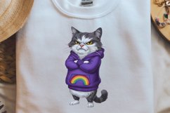 Sarcastic Cat Quotes Sublimation, Sarcastic Quotes Png Product Image 1