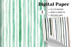 Stripe Pattern Background Gift Wrap Wallpaper Digital Paper Product Image 1