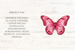 Mothers Day Butterfly Stickers Product Image 2